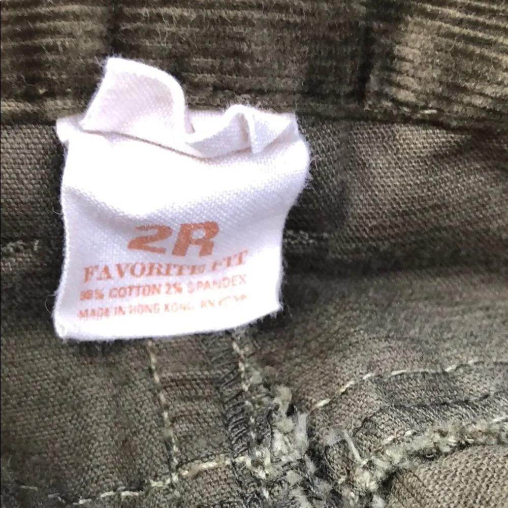 J. Crew‎ Favorite Fit Corduroys